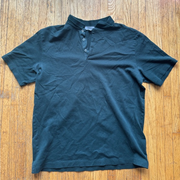 COS Green Textured POLO - Picture 7 of 14